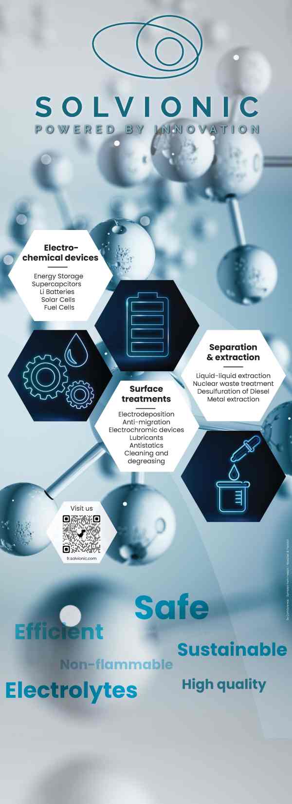 Solvionic Kakemono - graphisme pour une entreprise innovante