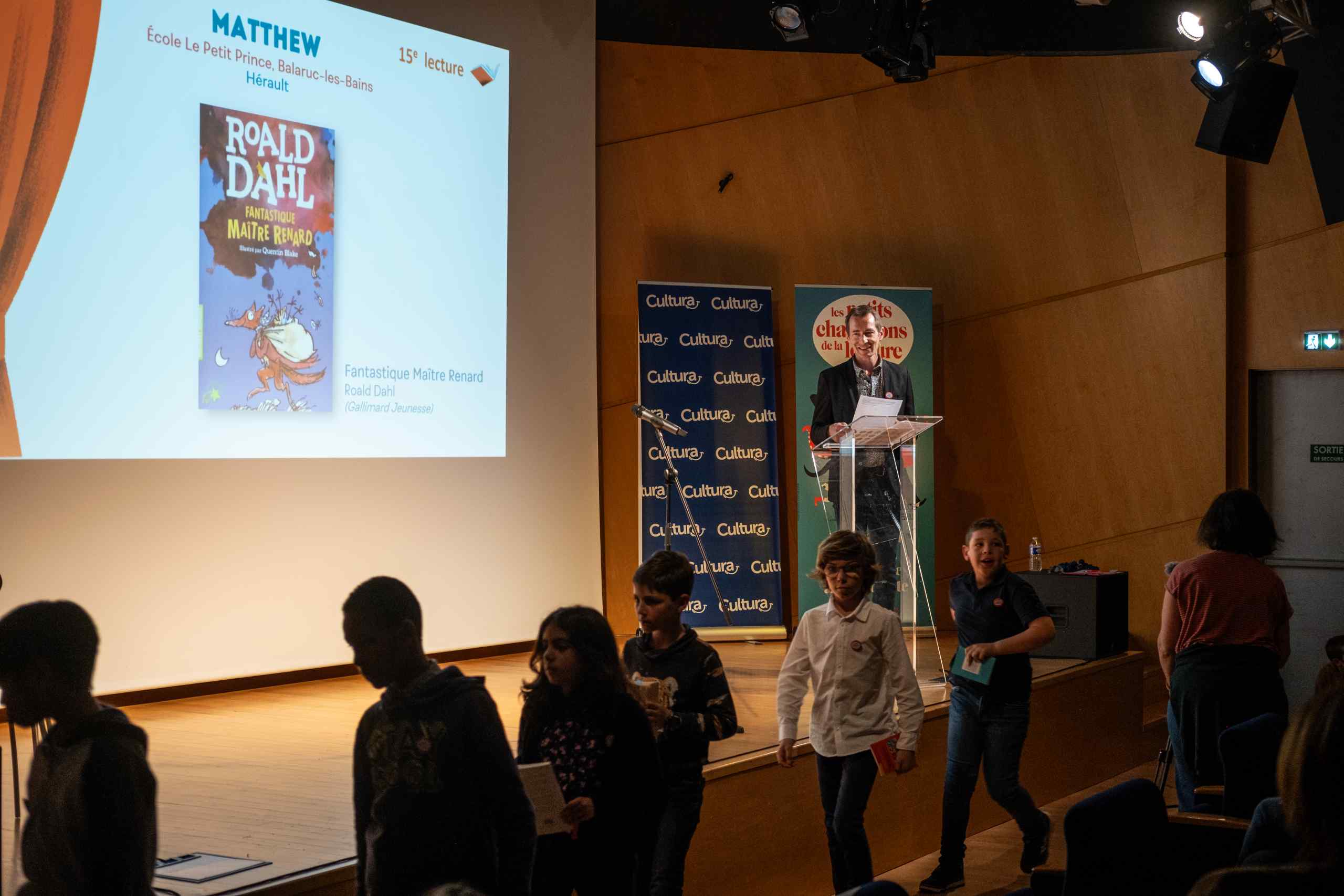 Les petits champions de la lecture finale régionale Occitanie - photo P. Gubitsch